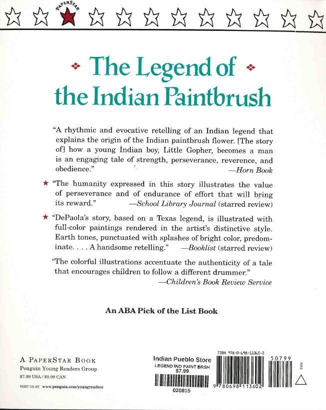 The Legend Of The Indian Paintbrush – Indian Pueblo Store