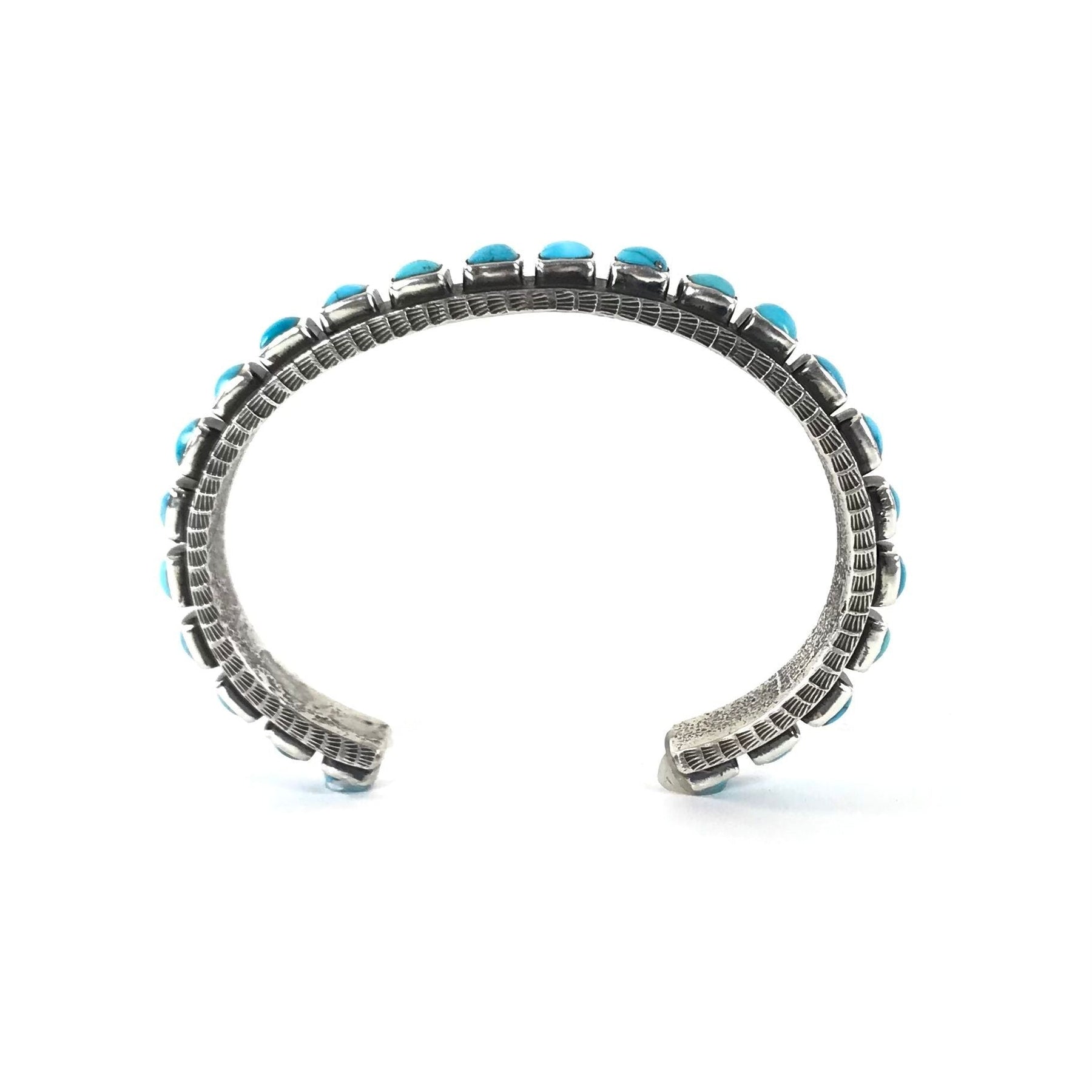 Turquoise Tufa Cast Bracelet | Native American Jewelry | Erick Begay –  N8tiveArts.com