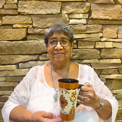 Elizabeth Medina Pueblo Pottery Mug-Indian Pueblo Store