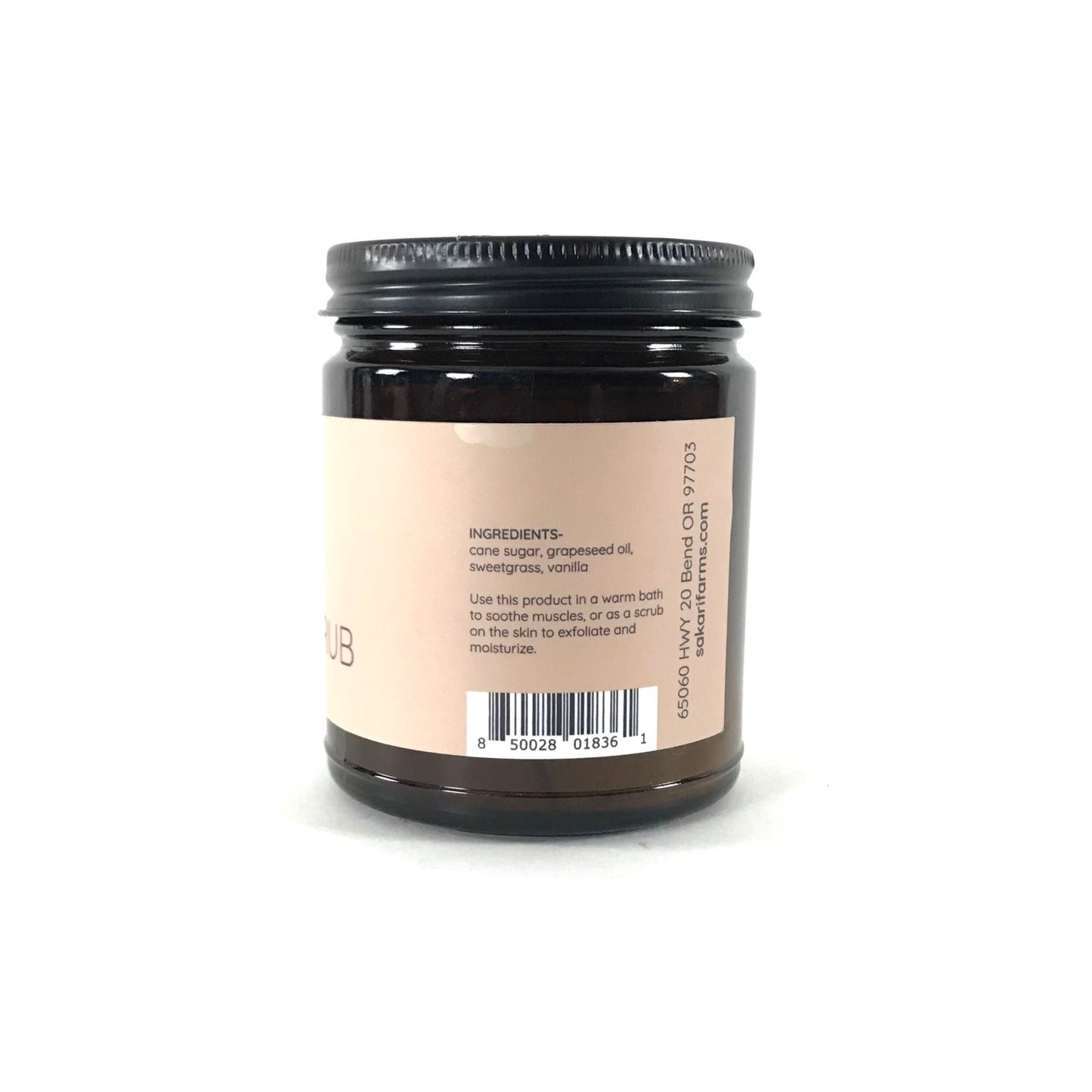 Sakari Farm Botanicals Sweetgrass Sugar Scrub-Indian Pueblo Store