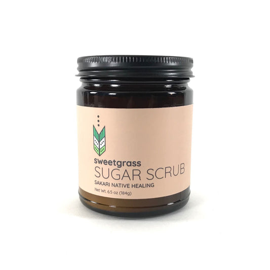 Sakari Farm Botanicals Sweetgrass Sugar Scrub-Indian Pueblo Store