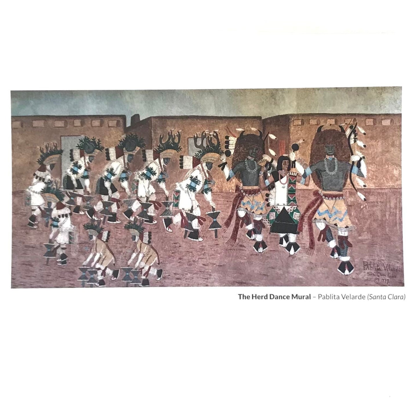 "The Herd Dance" Mural Card Set-Indian Pueblo Store