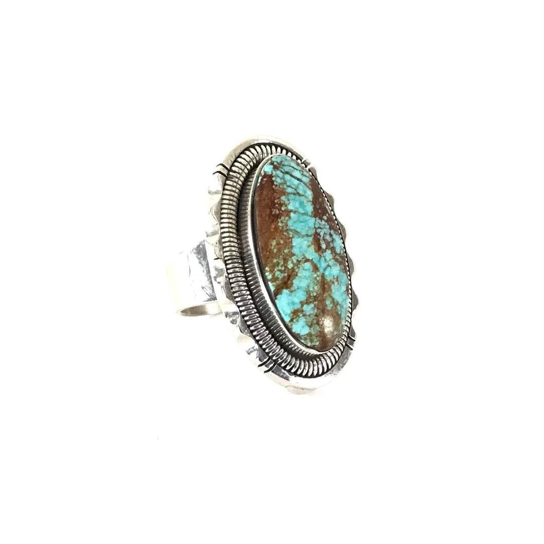 Walter Vandever Royston Turquoise Ring-Indian Pueblo Store