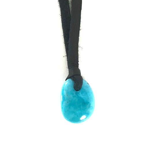 Jennifer Medina Nacozari Turquoise Nugget Necklace-Indian Pueblo Store