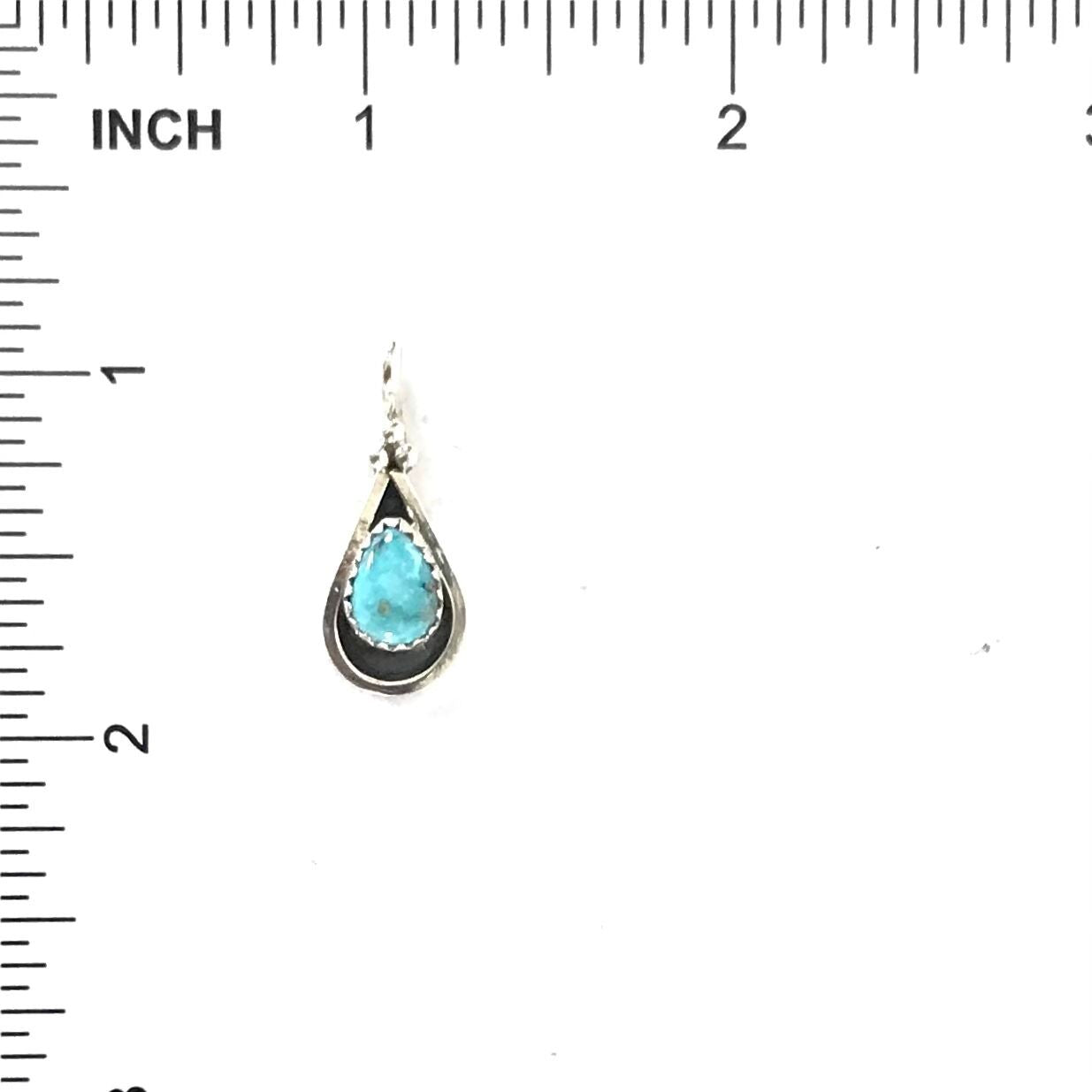 Sterling Silver Tear Drop Pendant-Indian Pueblo Store