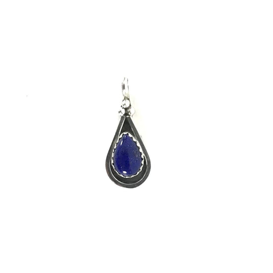 Sterling Silver Tear Drop Pendant-Indian Pueblo Store