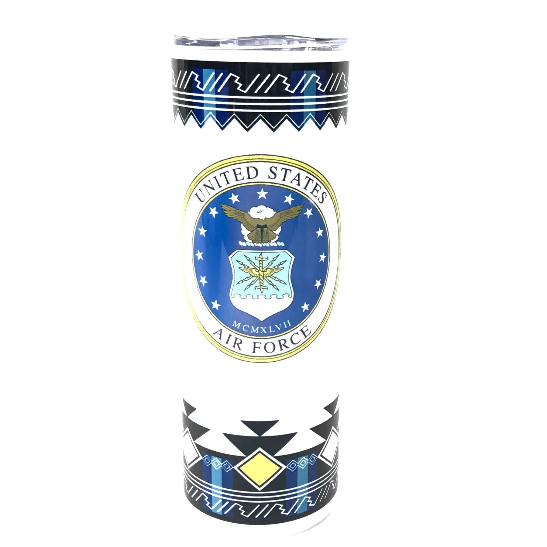 Military Branch Logo 20oz Tumbler-Indian Pueblo Store