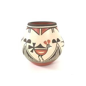 Elizabeth Medina Small Bird Vase-Indian Pueblo Store