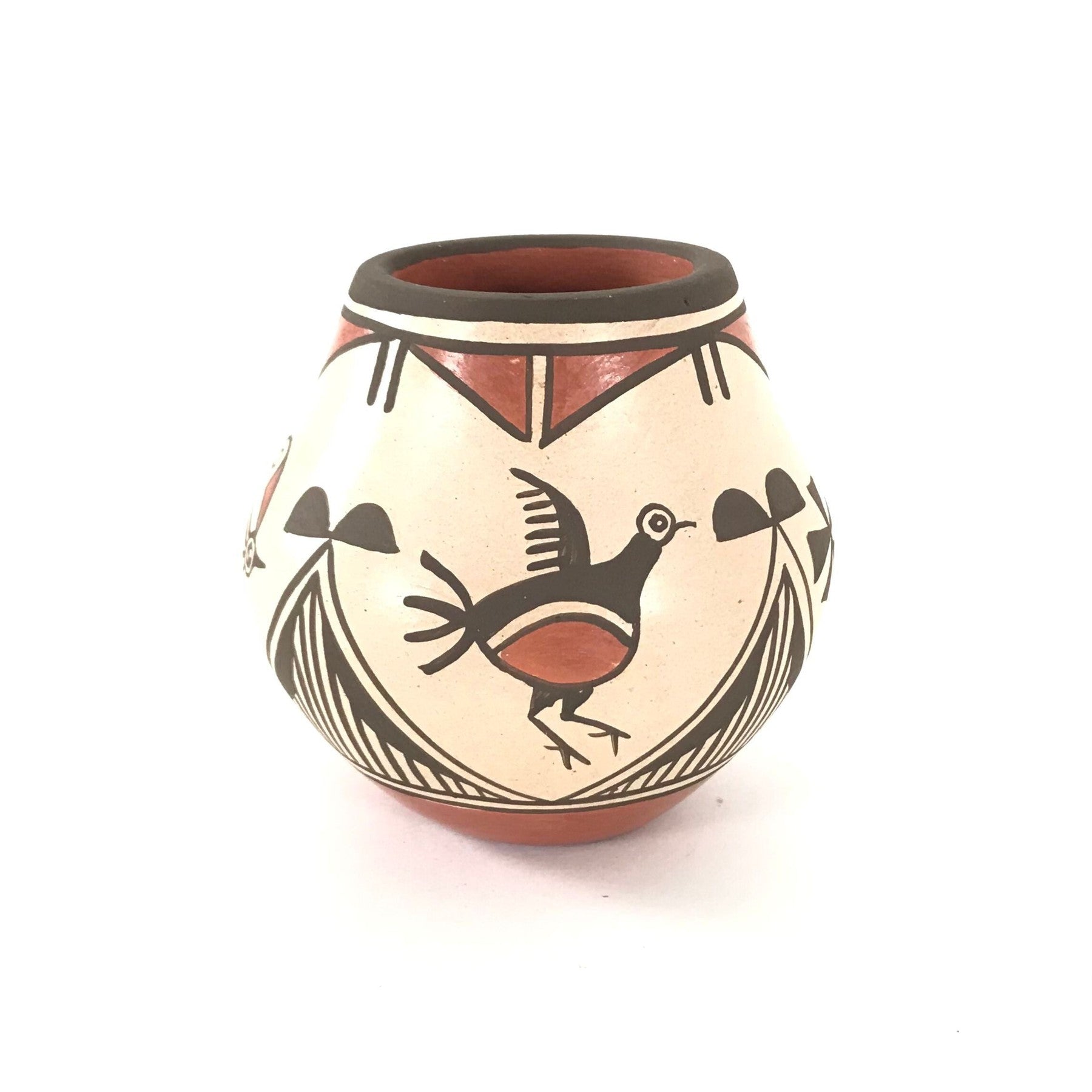 Elizabeth Medina Small Bird Vase-Indian Pueblo Store