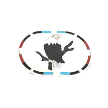 Load image into Gallery viewer, Sanford Edaakie Multi-Gemstone Inlay Eagle Buckle-Indian Pueblo Store
