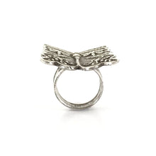 Load image into Gallery viewer, SS Butterfly w/ Dragonfly Ring-Indian Pueblo Store
