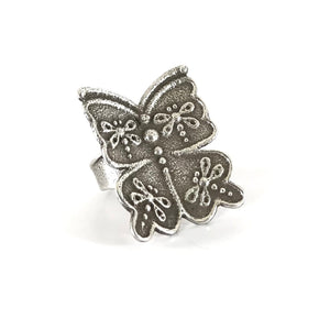 SS Butterfly w/ Dragonfly Ring-Indian Pueblo Store