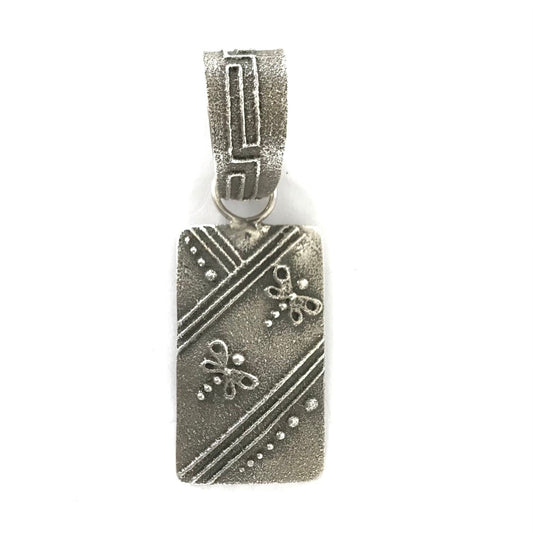 Tufa Cast Dragonfly Eternal Design Pendant-Indian Pueblo Store