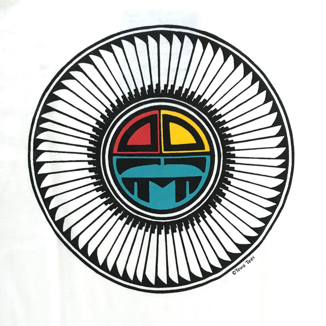 Tewa Tee Hopi Sun T-Shirt-Indian Pueblo Store