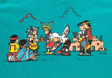 Load image into Gallery viewer, Tewa Tee Pueblo Kid Dancer Youth T-shirt-Indian Pueblo Store
