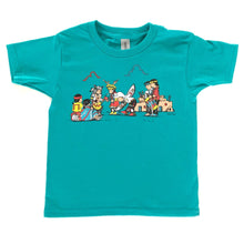 Load image into Gallery viewer, Tewa Tee Pueblo Kid Dancer Youth T-shirt-Indian Pueblo Store
