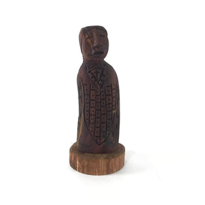 Harry and Isabella Benally Juniper Wood Corn Maiden Carving-Indian Pueblo Store