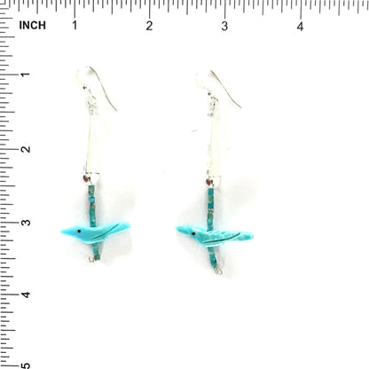 Verna Kushana Fetish Dangle Earrings-Indian Pueblo Store