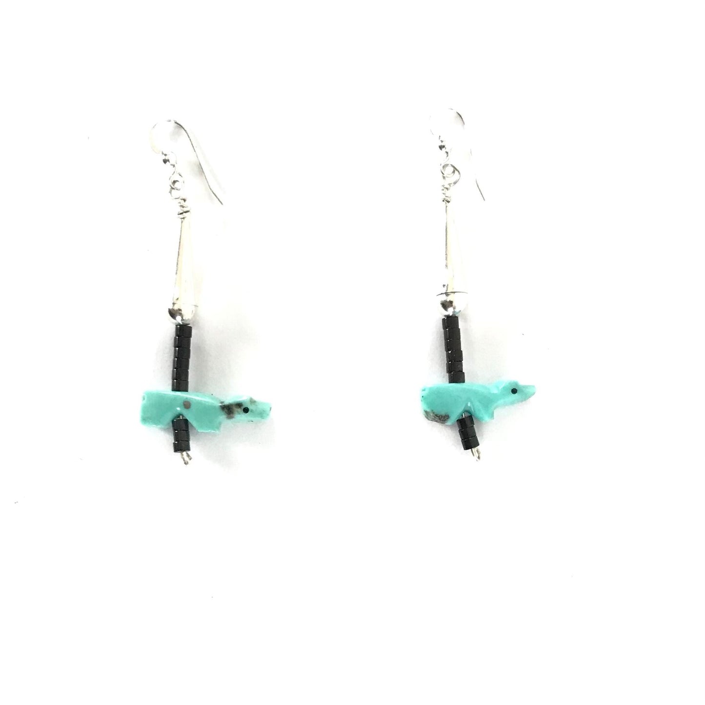 Verna Kushana Fetish Dangle Earrings-Indian Pueblo Store