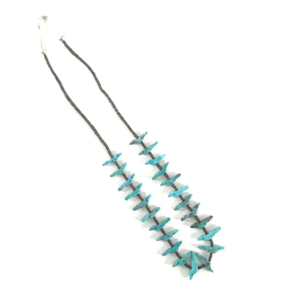 Verna Kushana Turquoise Bird Fetish Necklace-Indian Pueblo Store