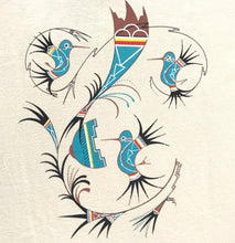 Load image into Gallery viewer, Tewa Tees Flight of the Hummingbirds T-shirt-Indian Pueblo Store
