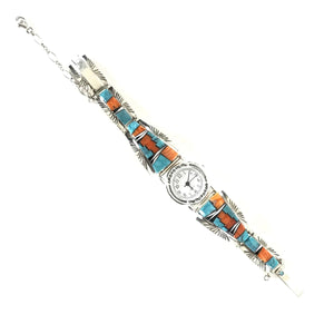 Charleston Willie Channel Inlay Watch-Indian Pueblo Store