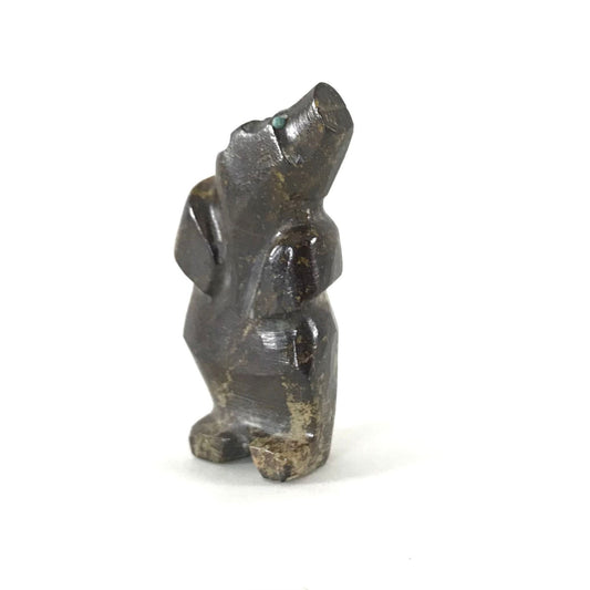 Mike Mahooty Jasper Bear Fetish Carving-Indian Pueblo Store