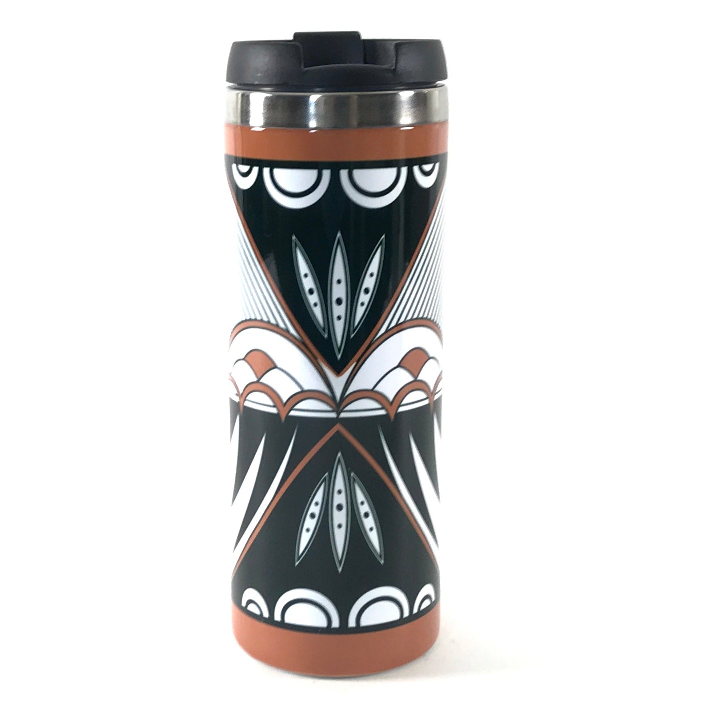 Pueblo Pottery Mug Project Series 1 Stainless Steel Travel Mugs-Indian Pueblo Store