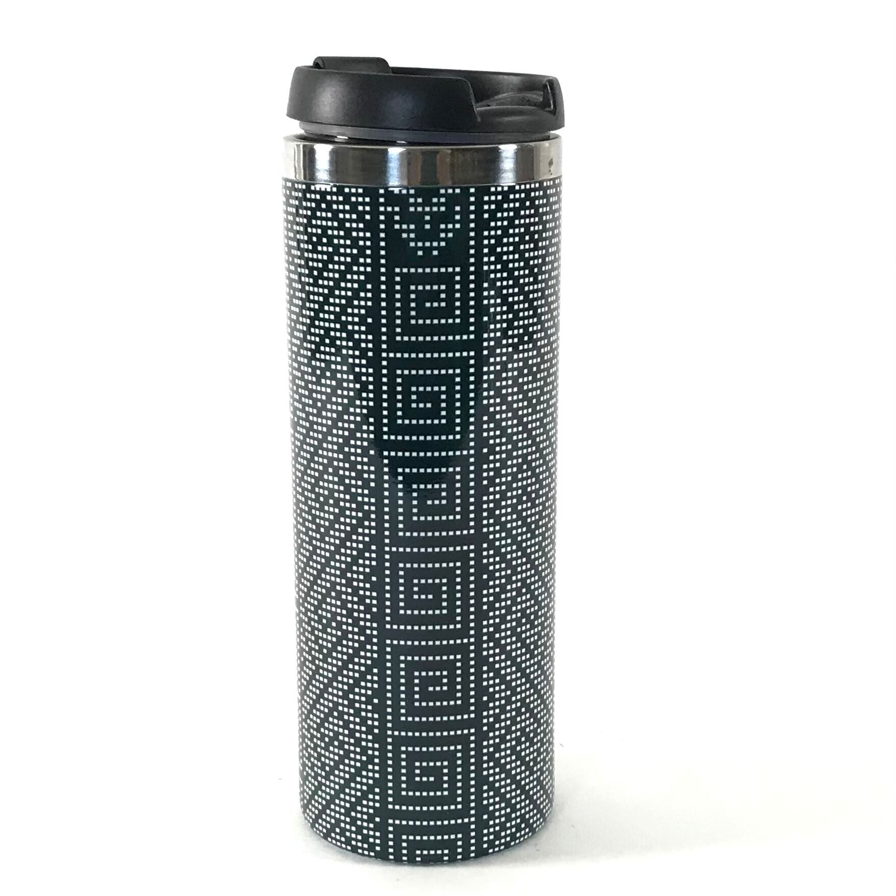 Pueblo Pottery Mug Project Series 1 Stainless Steel Travel Mugs-Indian Pueblo Store