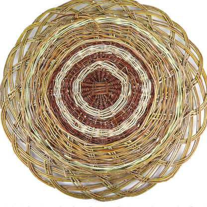 Andrew Harvier Willow Platter - Shumakolowa Native Arts