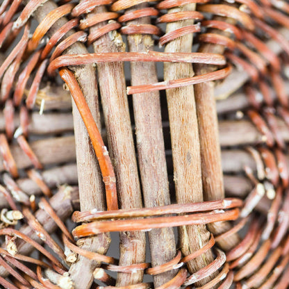 Andrew Harvier Willow Platter - Shumakolowa Native Arts