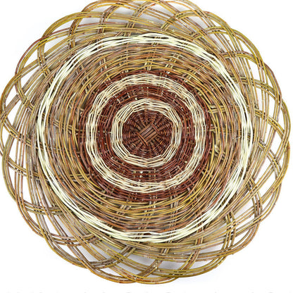 Andrew Harvier Willow Platter - Shumakolowa Native Arts