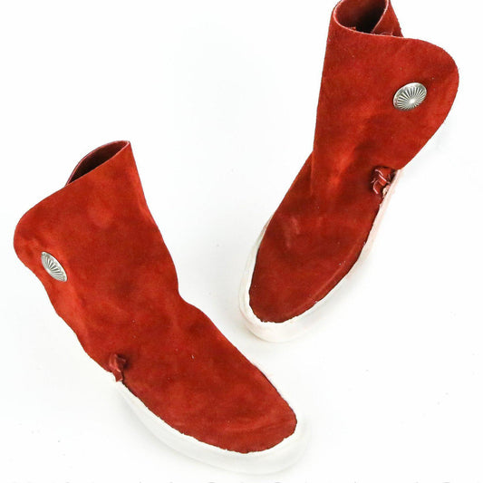 Pueblo Style Childrens Moccasins - Shumakolowa Native Arts