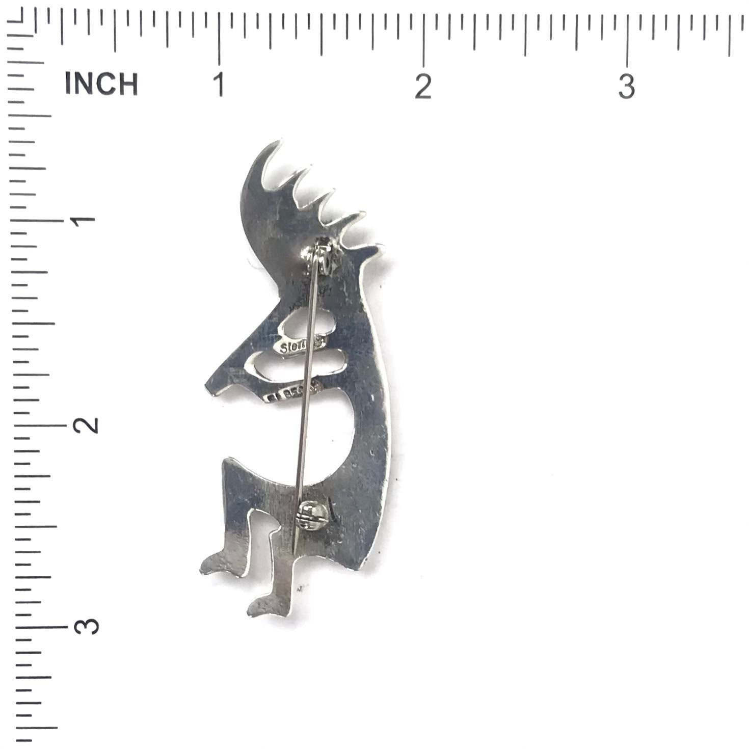 Sterling Silver Kokopelli Pin-Indian Pueblo Store