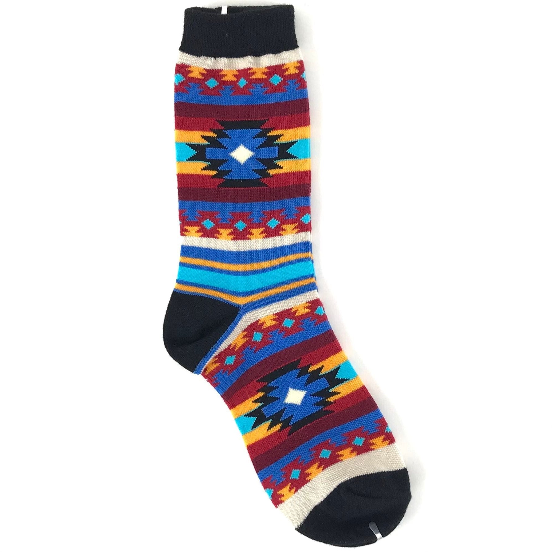 Southwest Blanket Design Sock-Indian Pueblo Store