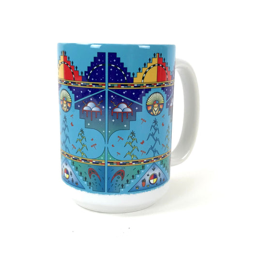 George Toya Pueblo Prayer Mug-Indian Pueblo Store