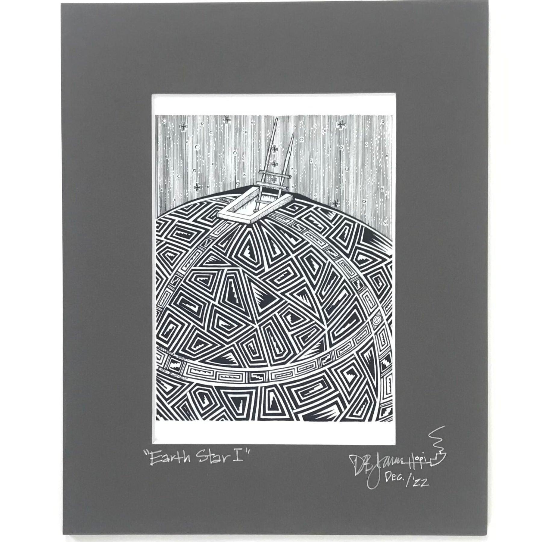 Dalton James Earth Star I Print-Indian Pueblo Store