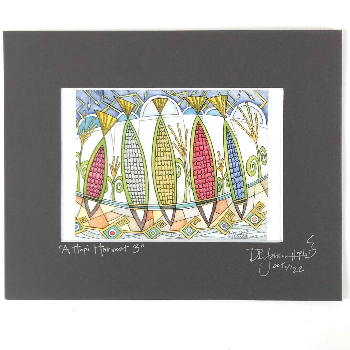 Dalton James "A Hopi Harvest III" Print-Indian Pueblo Store